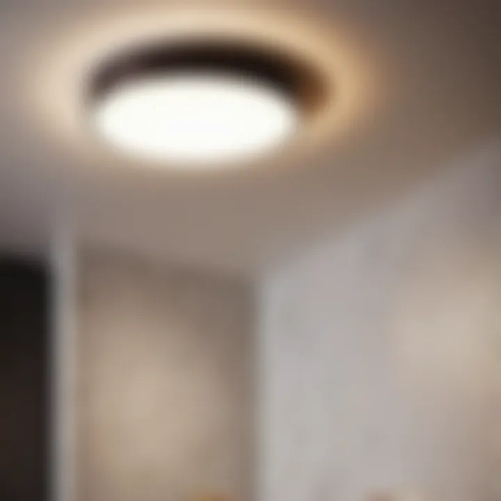 Sleek Recessed Ceiling Light Sleek Recessed Ceiling Light Creating Ambient Glow