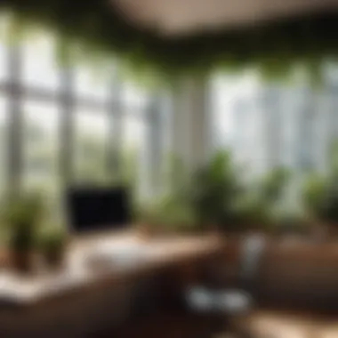 Indoor Plants Creating a Conducive Workspace