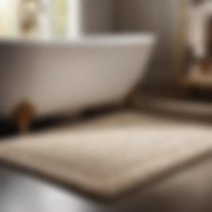 Indulge in Luxury Materials of 30 x 30 Bath Mat