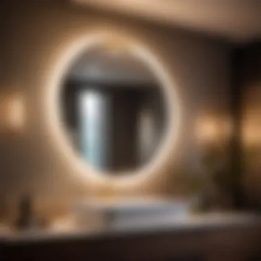 Unique Lighting Fixtures for Modern Bathrooms Innovative bath remodeling idea with unique lighting fixtures