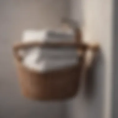 Basket Storage for Towels Innovative Bath Towel Storage Ideas - Basket Storage