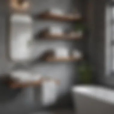 Floating Shelves Towel Storage Innovative Bath Towel Storage Ideas - Floating Shelves