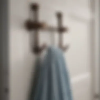 Over-the-Door Hooks Storage Solution Innovative Bath Towel Storage Ideas - Over-the-Door Hooks