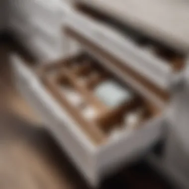 Pull-Out Drawer System Innovative Bathroom Storage Idea - Pull-Out Drawer System