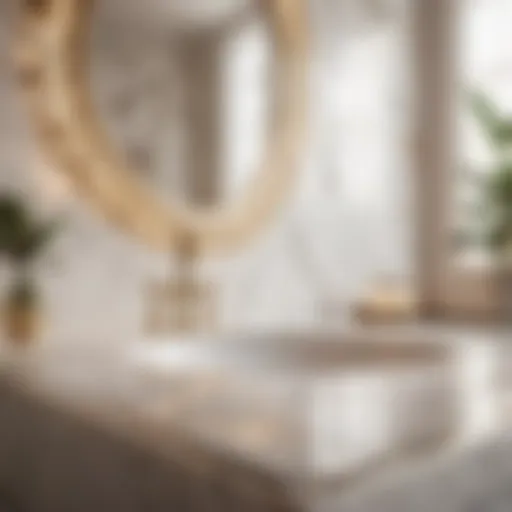Luxurious Marble Bathroom Tile Design