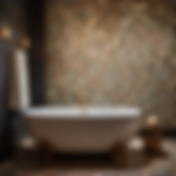 Vintage Mosaic Bathroom Tile Design