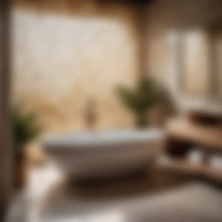 Natural Stone Bathroom Tile Design
