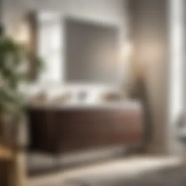 Elegant Bathroom Vanity from IKEA