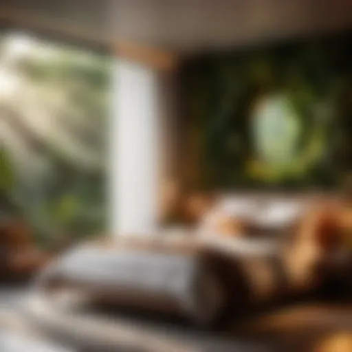 Nature-Inspired Bedroom Oasis Innovative Bedroom Design with Nature Elements