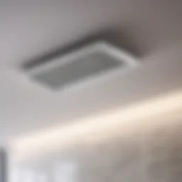 Innovative Bluetooth Bathroom Vent Cover Design