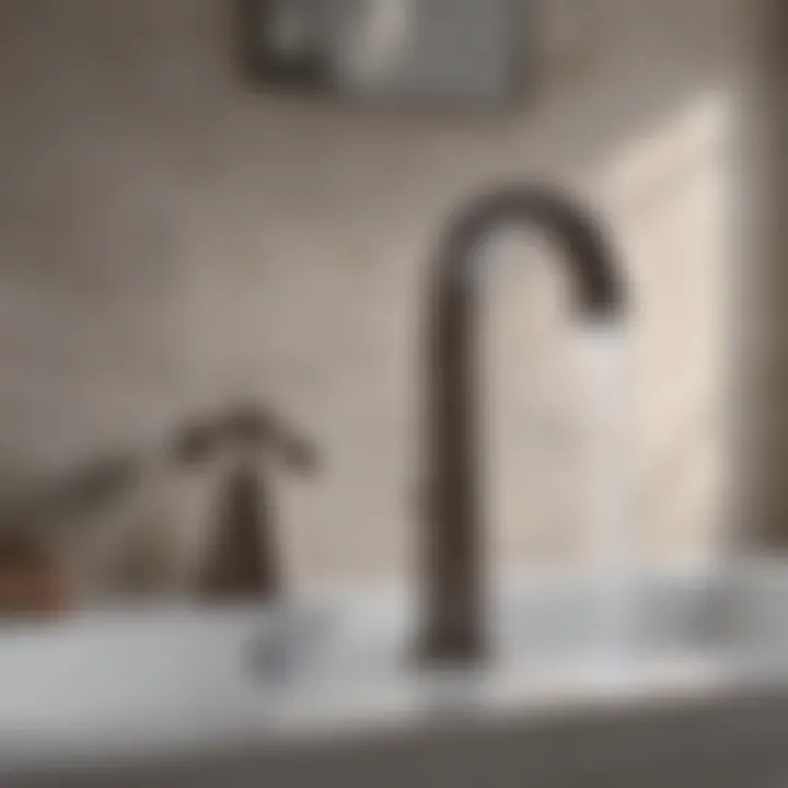Innovative design of a European bathroom faucet