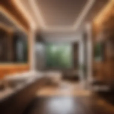 Crafting Unique Design Concepts for Stylish Bathrooms Innovative design ideas for bathroom suspended ceilings