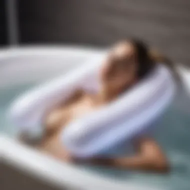 Cutting-Edge Design for Bathing Pleasure Innovative Design Inflatable Pillow