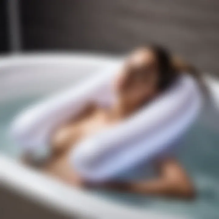 Cutting-Edge Design for Bathing Pleasure Innovative Design Inflatable Pillow