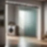 Elegant Glass Paneling Detail