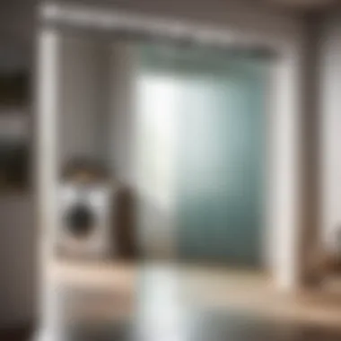 Elegant Glass Paneling Detail Elegant Glass Paneling Detail