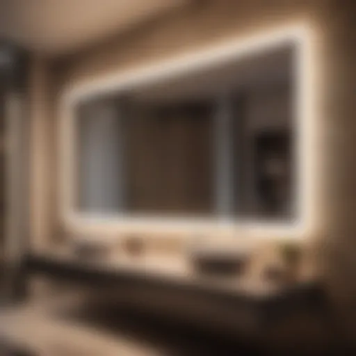 Reflective Elegance Bathroom Mirror