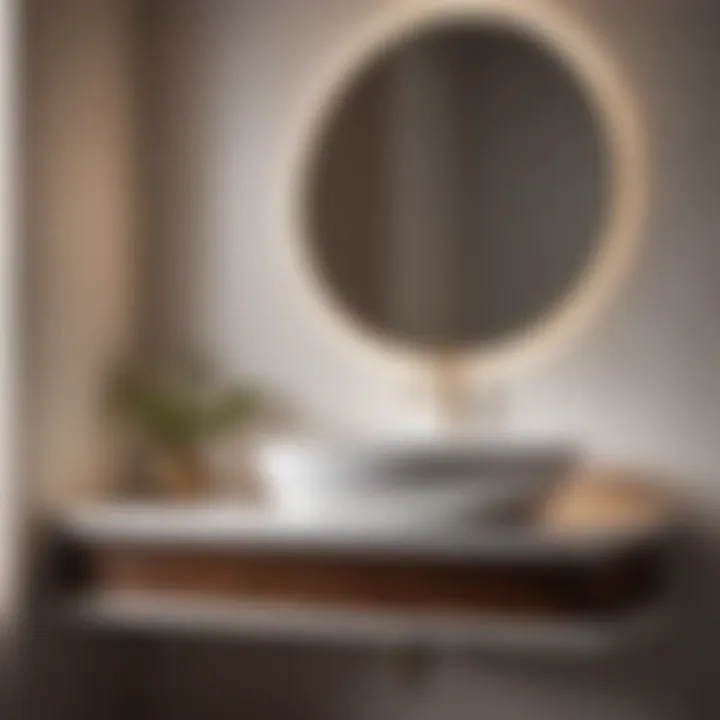 Innovative sculptural wall mount bathroom sink without faucet holes