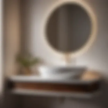 Sculptural Elegance Innovative sculptural wall mount bathroom sink without faucet holes