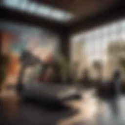 Sculptural Fitness Equipment