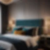 Elevate Bedroom Aesthetics with Luxurious Upholstered Headboard Luxurious Upholstered Headboard in Bedroom