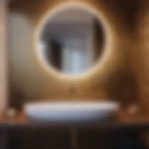 Geometric Elegance in Bathroom Tiling Innovative geometric tiling design