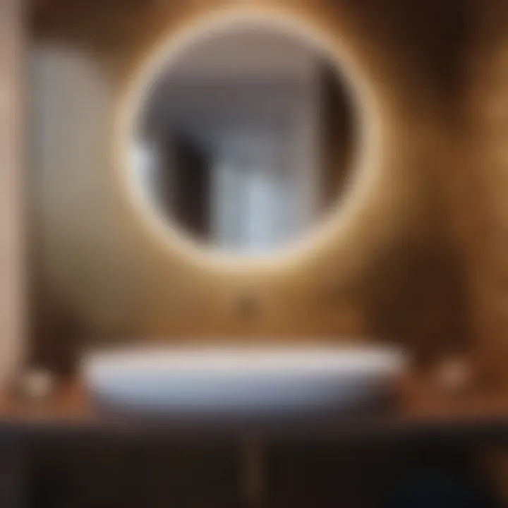 Geometric Elegance in Bathroom Tiling Innovative geometric tiling design