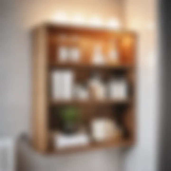 Functional IKEA Bathroom Shelving Hack