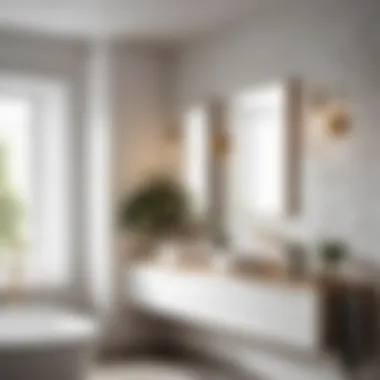 Elegant Scandinavian Bathroom Storage Solution Elegant Scandinavian Bathroom Storage Solution