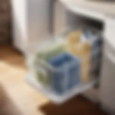 Efficient Task Streamlining with Laundry Cup Caddy Innovative Laundry Cup Caddy - Streamlining Tasks