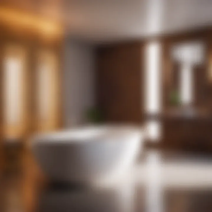 Innovative material composition of Dura Bath for luxury bathrooms