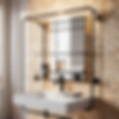 Innovative Hanging Bathroom Rack Innovative hanging bathroom rack