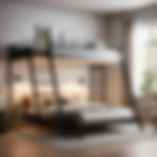 Minimalist Loft Bed Design