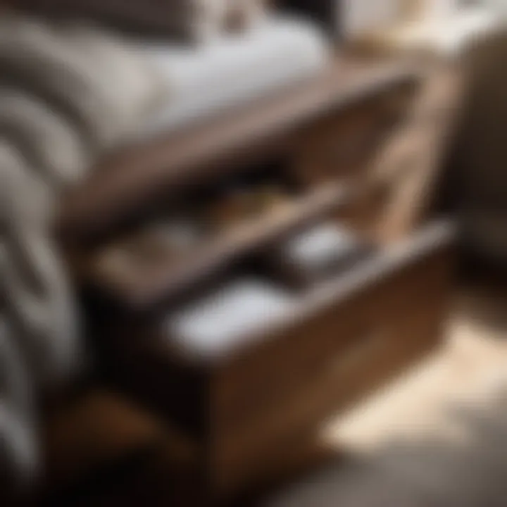 Discreet Hidden Storage Drawers Small Bedroom with Hidden Storage Drawers
