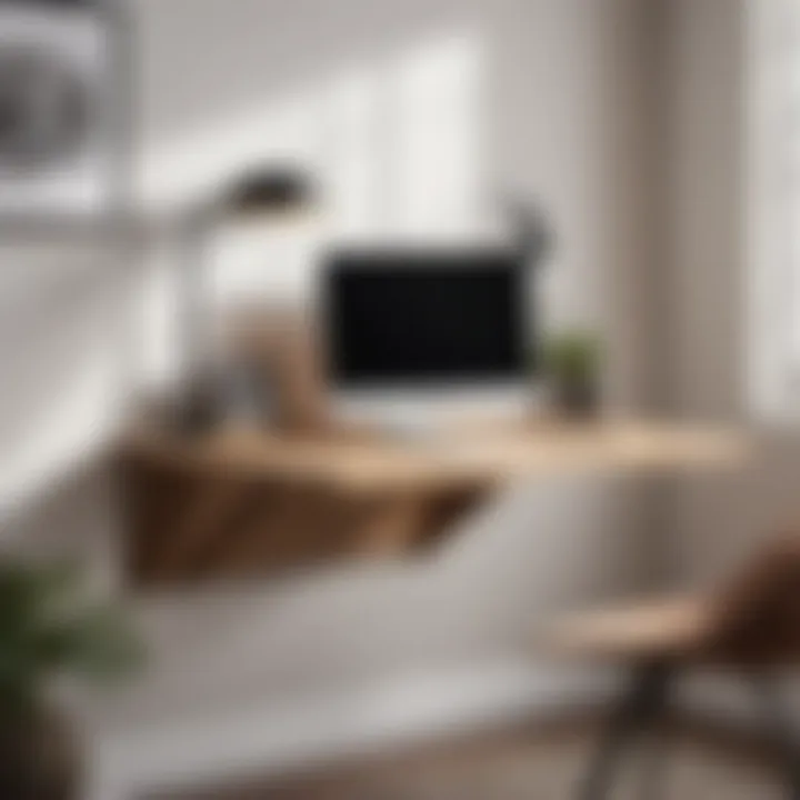 Wall-mounted Folding Desk