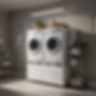 Modern laundry cart for elegant homes