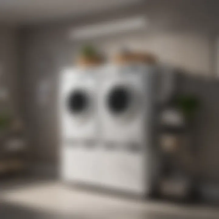 Modern laundry cart for elegant homes