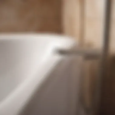 Luxurious bathtub with integrated shower hose attachment