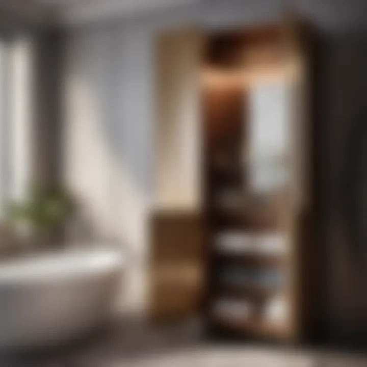 Efficient Storage Solutions in a Stylish Stand Cabinet Smart Storage Bathroom Stand Cabinet