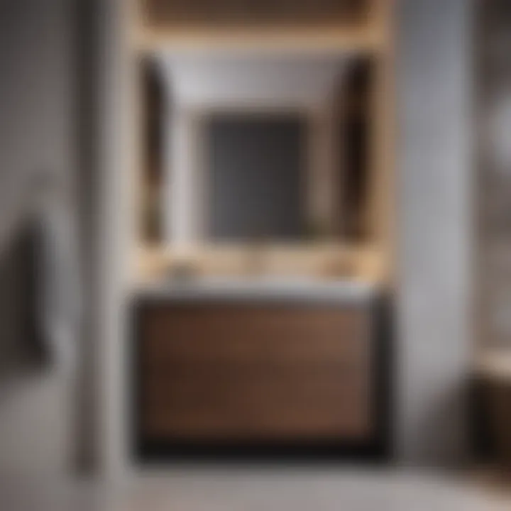 Maximize Space with a Sleek Stand Cabinet Design Space-Saving Bathroom Stand Cabinet