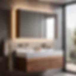 Innovative Storage Solution for Wall-Hung Bathroom Cabinets
