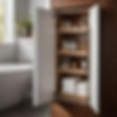 Innovative Storage Solutions in 18-Inch Bathroom Cabinet