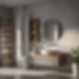 Innovative storage solutions for bathroom essentials