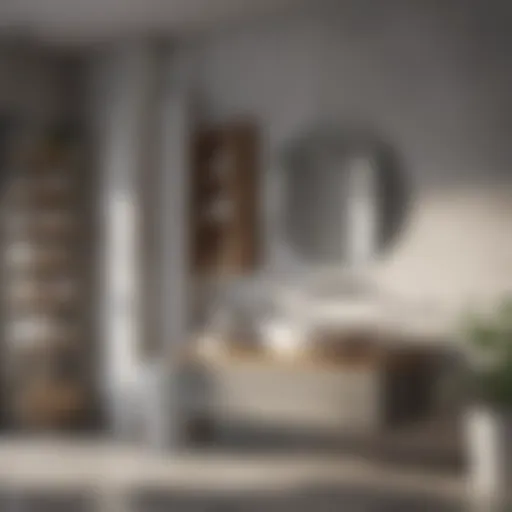 Innovative storage solutions for bathroom essentials