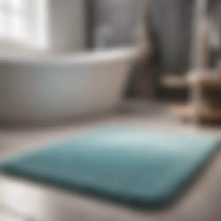 Innovative Suction Cup Free Bath Mat Materials