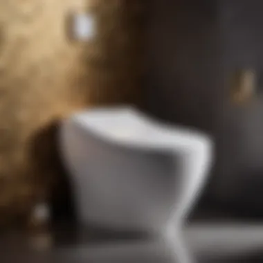 Smart One-Piece Toilet with Advanced Features Innovative technology integrated one-piece toilet for small bathroom