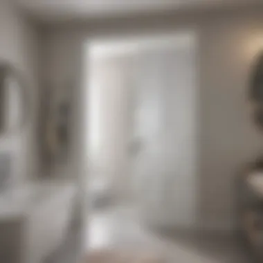 Space-Saving Benefits of Pocket Doors in Modern Bathrooms Modern bathroom showcasing space-saving pocket doors