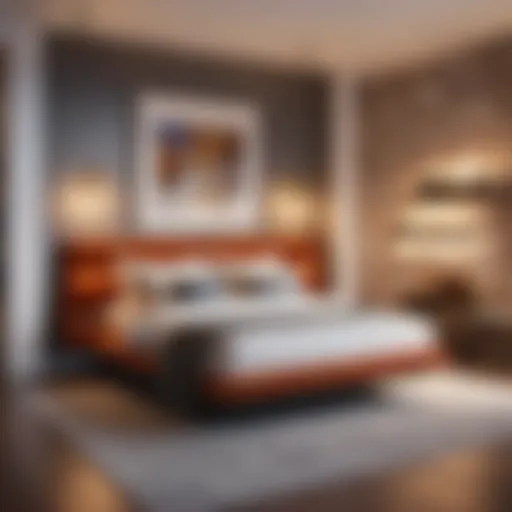 Innovative wall-mounted bed design