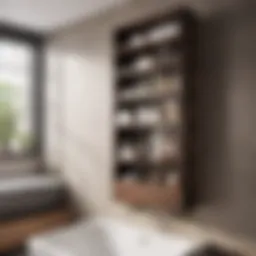 Innovative Wall-Mounted Shelving System