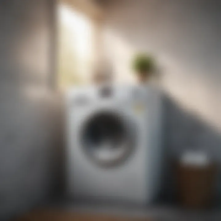 Sleek and Modern Washing Machine Integration Innovative Washing Machine Design